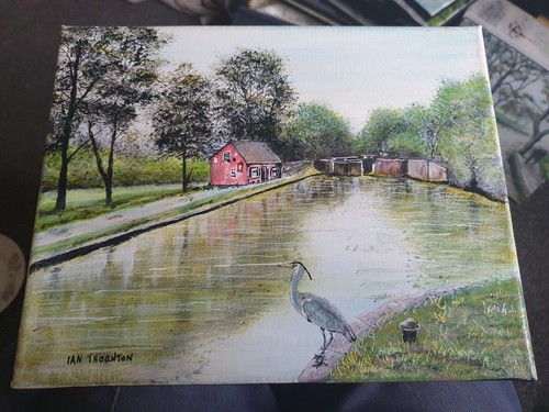 Acrylic painting canvas by - painting,