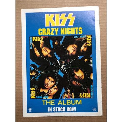 Kiss crazy nights memorabilia - kiss,