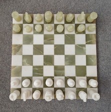 Marble/Onyx Chess Set