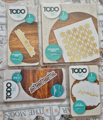 Todo letterpress hot - todo, foil