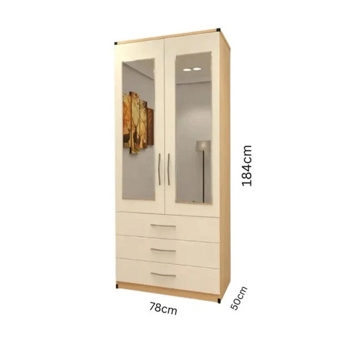 Fully assembled wardrobe set - fully,