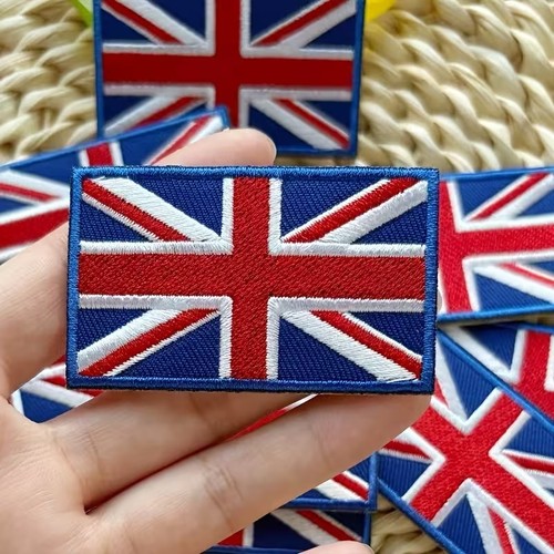 Union jack flag embroidered - flag,