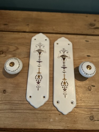 Vintage ceramic door finger - 2,