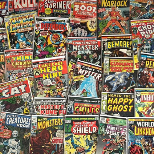 Marvel bronze comics - marvel, comics!