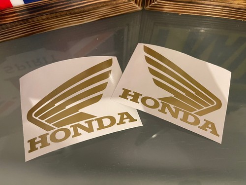 Honda qr50 tank logo decals - tank,