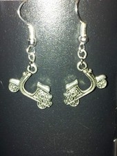 Handmade scooter earrings