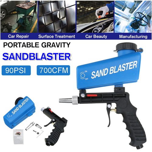 Handheld gravity feed sand - gravity,