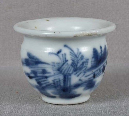 19c chinese porcelain bird - 19c,