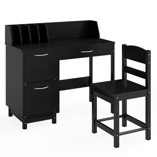 Wooden children study table - children,