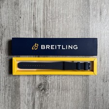 Breitling Mesh Rubber Watch Strap | 22-18 | Brand New, 2025 Model