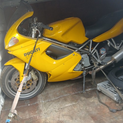 Ducati st4 left fairing - fairing, yellow