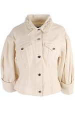 SIMONE ROCHA CREAM DENIM