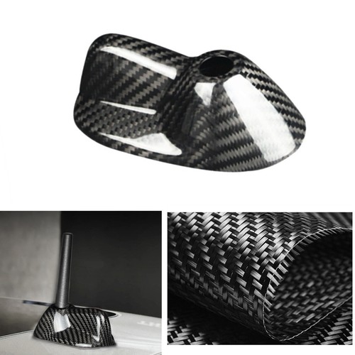 Carbon fiber rear antenna - carbon,