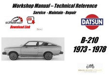 Datsun B-210 Service Repair