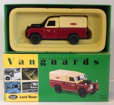 Vanguards 1/43 Scale Diecast VA07602 - Land Rover - British Rail