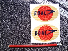 Boac airlines stickers - airlines,