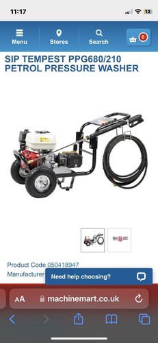 Petrol power washer patio - petrol,
