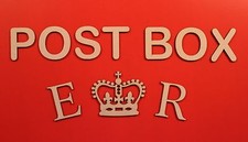 ROYAL MAIL CROWN AND LETTERS