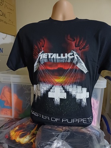 Shirt metallica master - t, of