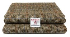 Harris Tweed Fabric Blue
