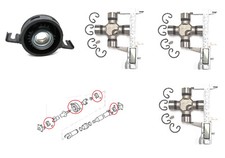 Rear Propshaft UJ's and Centre