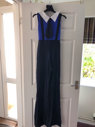 Blue metallic pinstripe - metallic, pinstripe/blue