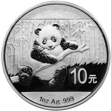 2014 CHINESE PANDA 1oz 999