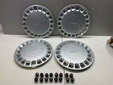 AUSTIN ROVER MINI MAYFAIR 12" WHEEL TRIMS & NUTS X4 NAM6583  &  NAM6582