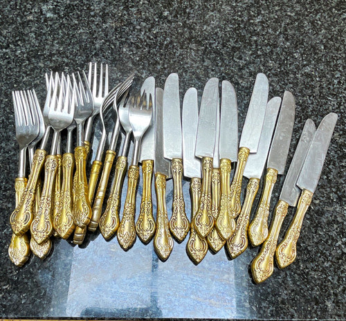Vintage style 24pc metal