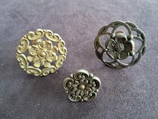 Vintage Brass Drawer Knobs