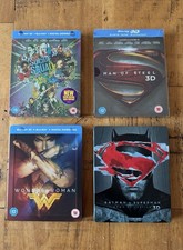 DCEU Blu-Ray Steelbooks