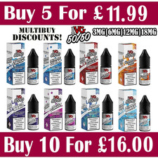 IVG 10ml E Liquid ALL FLAVOURS