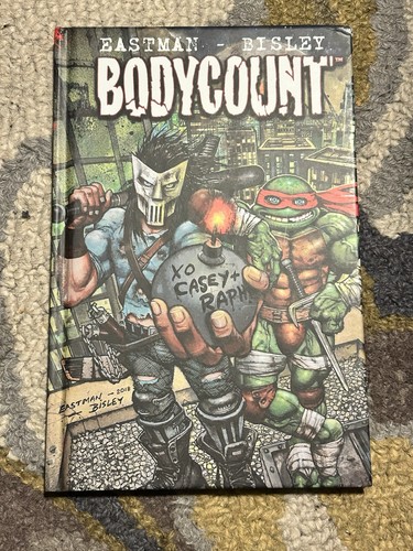 Tmnt bodycount hardcover - tmnt,