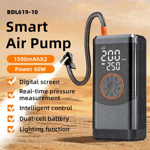 Car tyre inflator cordless - inflator,