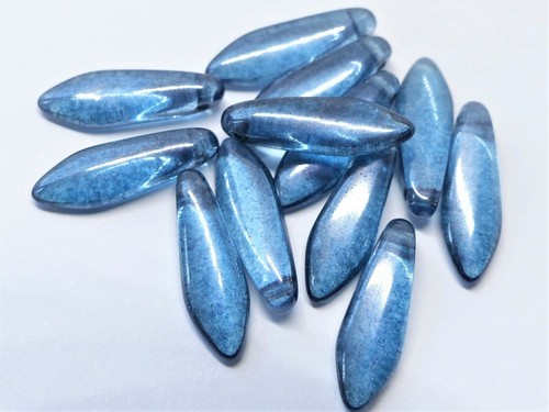 16mm czech glass pressed - czech,