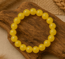 10mm yellow jade stretch - 10mm,