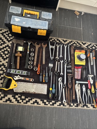 Job lot tool box - of, tools