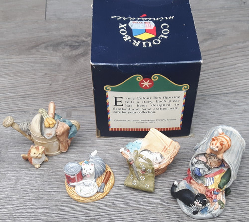 Colour box peter fagan cats - box,