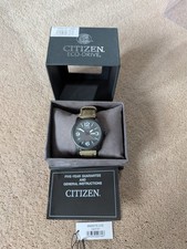 Citizen Eco drive Mens Black