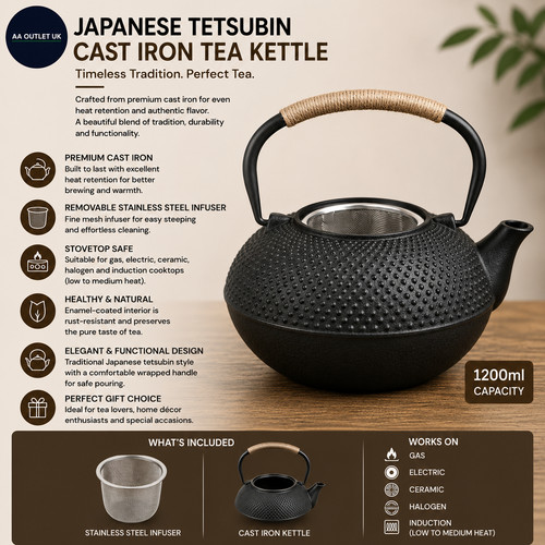 Japanese tetsubin cast iron - japanese,