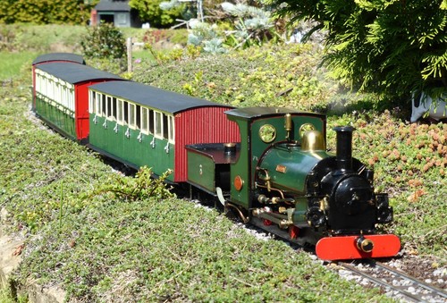 Live steam locomotive linda - locomotive,