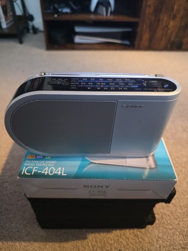 Sony icf 404l portable band - portable, 3-band