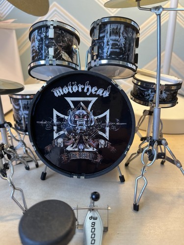 Motörhead miniature drums - miniature,