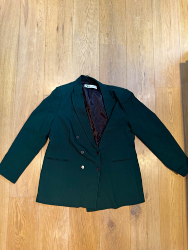 Zara women green double - women’s,