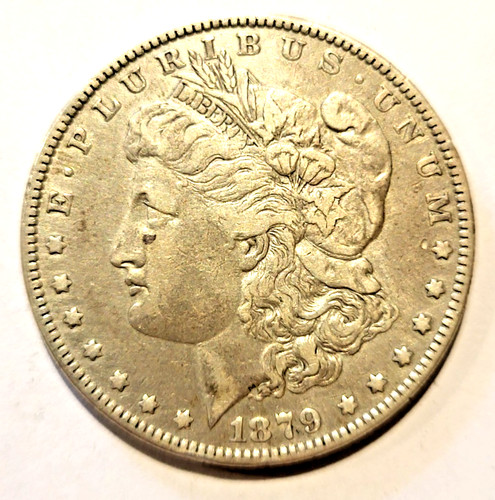 1879 morgan silver - 1879,