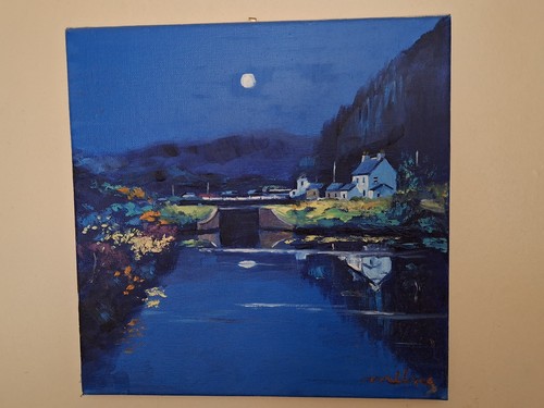 Fraser milne original oil - fraser,