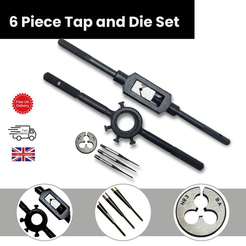 Piece tap and - die, set: