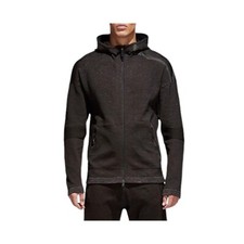 Adidas Jacket Mens FZ ZNE Primeknit Black Zip Up Hoodie CG0258 UK Sizes S - XXXL