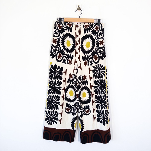 Zara wide leg culotte trousers - leg,
