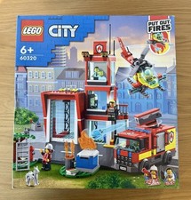 Brand New - LEGO 60320 City Fire Station Set